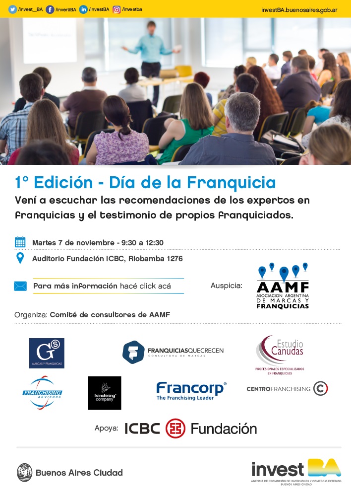 Primera jornada del día de la franquicia en Argentina